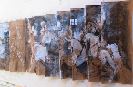 pliage sur papier kraft
